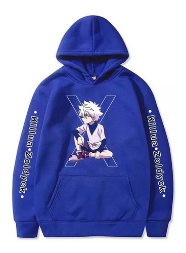 Moletom Blusa Hunter Hunter Série Killua Zoldyck Anime Mangá