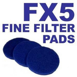 21 Pads Filtro Fino Para Fluval Fx5 / Fx6 Por Zanyzap