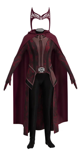 Nuevo Disfraz De Halloween Para Mujer De Bruja Escarlata Cos 2023