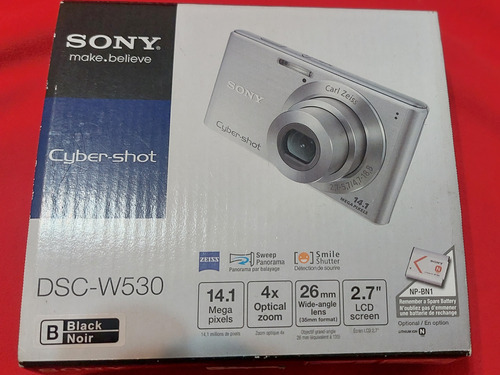 Cámara Digital Sony Dsc-w530 Como Nueva En Caja Poco Uso