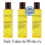 Pack 3 Óleo Tratamiento Capilar 3 En 1 Terramar De 98mls C/u