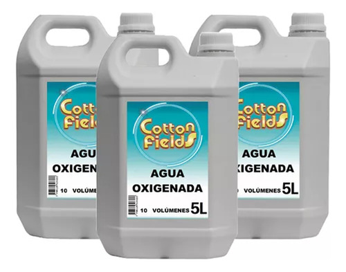 Agua Oxigenada 10 Volumenes X 5l - Maxima Calidad 