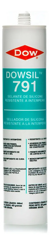 Selante Silicone Cortina Vidro Fachadas Dowsil 791 - 453g