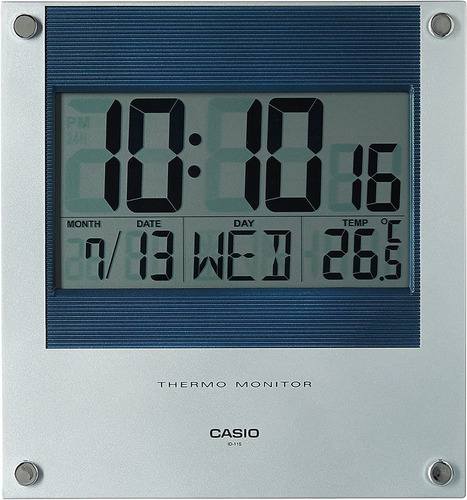 Reloj Casio Id11-2 Hora Fecha Termometro Somos Tienda 