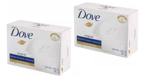 Kit 2un Sabonete Em Barra Original 90g - Dove