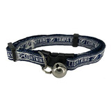 Pets First Nhl Tampa Bay Lightning Cat Collar Adjustable Bre