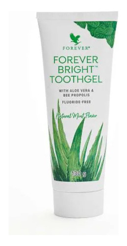 Creme Dental Forever Bright Toothgel Natural Sem Fluor C16