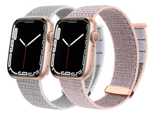 2 Cinturones De Reloj Compatibles Con Apple Watch Band