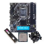 Kit I3 3220 + Placa Mãe H61 1155 + 8 Gb Ram Ddr3 + Cooler 