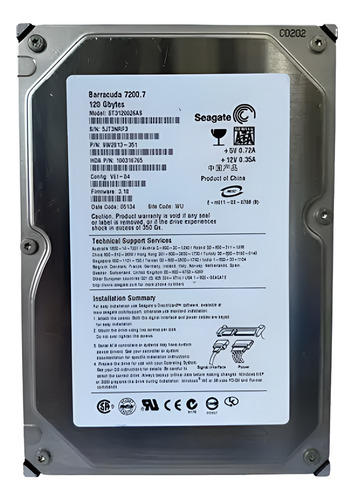 Hd Seagate St3120022a 120gb Ide | MercadoLivre 📦 Hd Seagate St3120022a 120gb Ide | MercadoLivre 📦