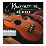 Encordado Cuerdas Ukelele Soprano Magma Uk100n Clear Nylon