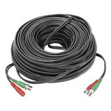 Cable Coaxial Siames 50mts 100% Cobre Hd Video Y Energía