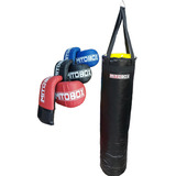 Kit De Box Completo-bolsa 1.20mt+relleno+guantin Fit Point 