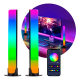 Barra Luces Led Inalambrico Gamer App Efecto Ritmo Voz Tv Pc