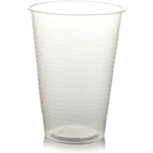 Vaso Plástico Desechable De 10oz 300cc Sin Tapa 100 Unidades