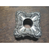 1 Antigua Grifa Porta Vela Metal Para Candelabro - Repuesto 