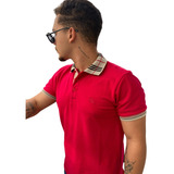 5 Camisas Gola Polo Masculina Camiseta Homem Lançamento