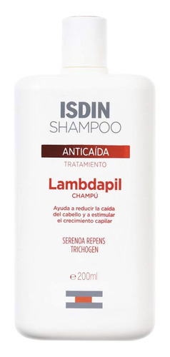 Isdin Lambdapil Shampoo Anticaída Revitalizador Favorece Crecimiento Del Cabello