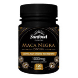 Maca Peruana Negra 120 Cápsulas 500mg Sunfood