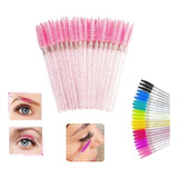 Cepillos X50 Peine Rimmel P/cejas Pestañas Extensión Cristal