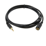 Cable Extensor Audio Stereo Mini Plug 3,5 Mm A 3,5 Mm 1,5mts