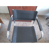 Vendo Silla Para Oficina De Cuerina Negra Buen Estado