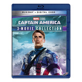 Capitan America Trilogia Marvel Box 3 Peliculas Blu-ray