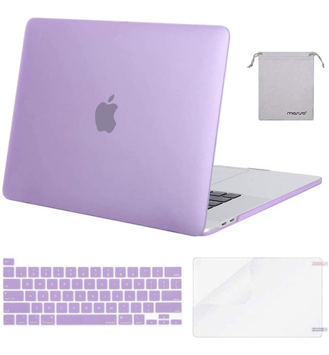 Carcasa Rigida Para Macbook Pro 16 19/20 A2141 Purpura