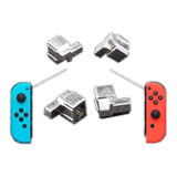 Hebillas Metálicos De Joycon Nintendo Switch Sujetadores