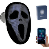 Máscara Led Con Bluetooth Recargable Compatible Con Ap...
