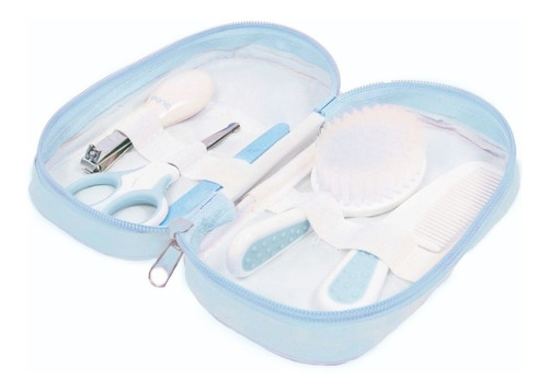 Kit De Cuidado Para Bebês Buba Baby Azul - X 4