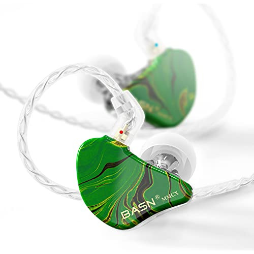 Auriculares Basn Mmcx In-ear Hifi Stereo (forest Green)