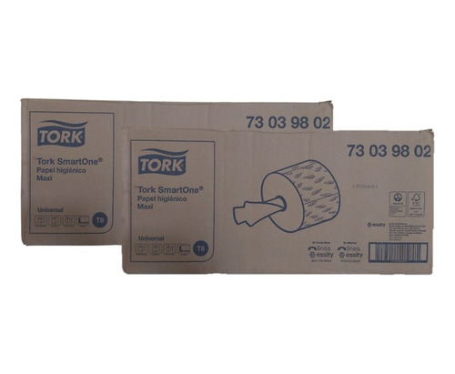 Higiénico Maxi Tork Smartone,  2 Cajas C/6pz De 1250hjs C/p.