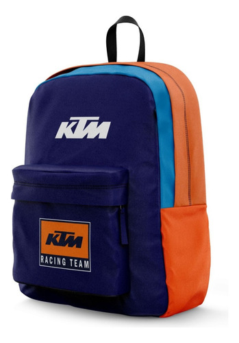 Mochila Moto Ktm Ideal Camping Turismo Colegio Reforzada