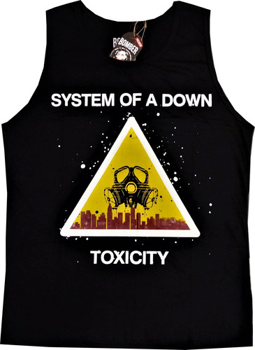 Camiseta Regata - System Of A Down - Toxicity