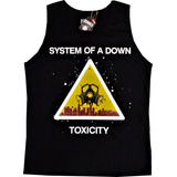 Camiseta Regata - System Of A Down - Toxicity