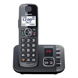 Teléfono Panasonic  Tge633 Inalámbrico Rural - Color Negro