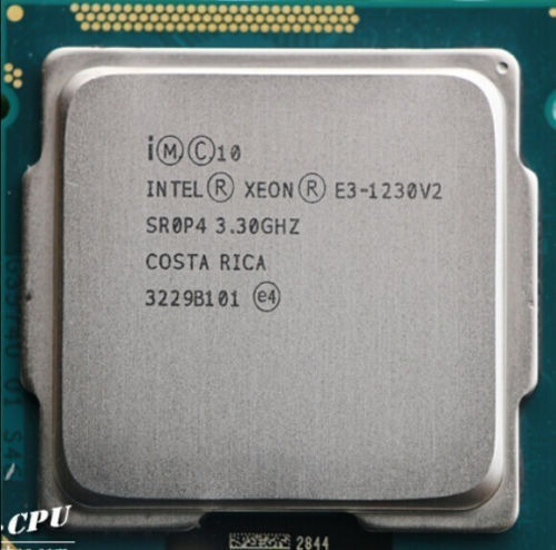 Processador Intel Xeon E3-1230 V2 De 4 Núcleos E 3.7ghz