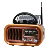 Gorgetant Radio Retro Portatil Con Bluetooth, Pequena Radio