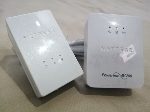 Repetidr De Señal Netgear Powerline De 200 Mbps A N300 Wi-fi