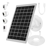 Panel Solar De 7w Para Camaras Ring. Impermeable Ip65