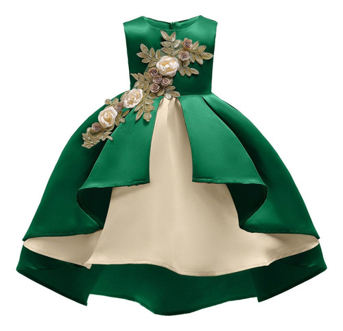 Vestido Tutú De Princesa De Dama De Honor Para Niña