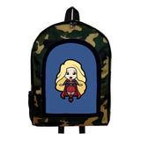 Mochila Camuflada Super Chica Nueva Colección Modelo 6