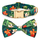 Collares De Verano Para Perros Con Pajarita Accesorio Floral