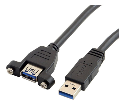 Cable De Extension Macho A Hembra Usb 3.0 De 50cm