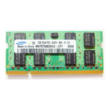 Memoria Ram Sodimm Ddr2 2gb 800mhz Samsung Notebook Netbook