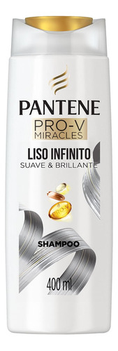 Shampoo Pantene Pro-v Miracles Liso Infinito X 400 Ml