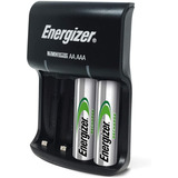 Energizer Cargador Pilas Recargables Aa Y Aaa +2 Baterías Aa