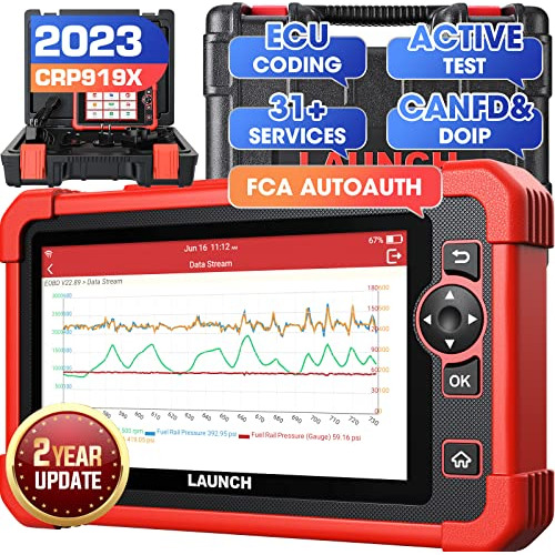 Lance El Escáner X431 Crp919x Obd2: Escaneo Bidireccional 20