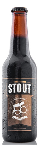 Cerveza Artesanal Stout Con Avena +56 330cc Botella Vidrio